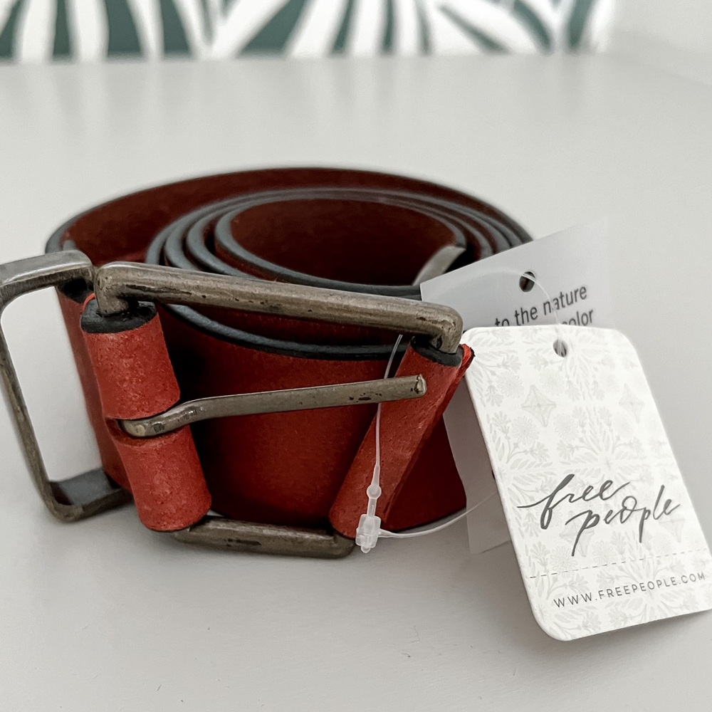 Free People Getty Sedona Leather Belt